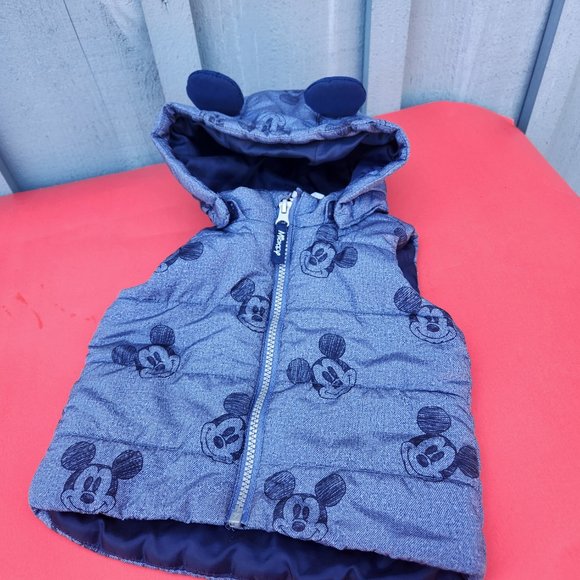 H&M Mickey Mouse Baby Vest 4-6 Months - Picture 2 of 6